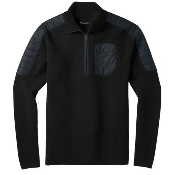 SmartWool Men's Wool Ski Ninja Half Zip Sweater - Picture 2 of 9